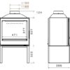 L51 LR Nova side glass - Image 2