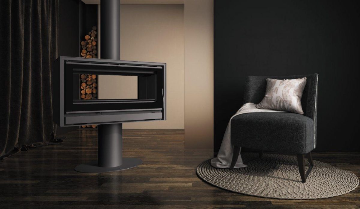 RI-80 Double sided (no fans) (Round pedestal optional extra)