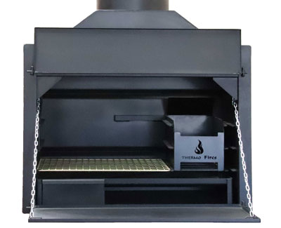 1175mm Standard/Contractors Built-in Braai Mild-Steel - Image 3