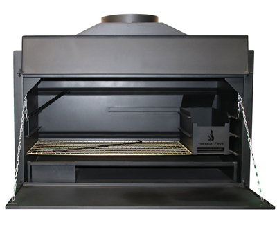 1175mm Standard/Contractors Built-in Braai Mild-Steel